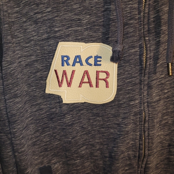 Race war zipper hoodie small - Picture 4 of 4
